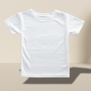 T-shirt blanc enfant personnalisable