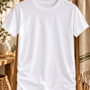 T-shirt adulte personnalisable avec texte ou motif au choix
