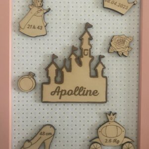 cadre de naissance personnalisable
