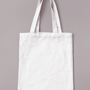 Sac réutilisbale de couleur crème à personnaliser